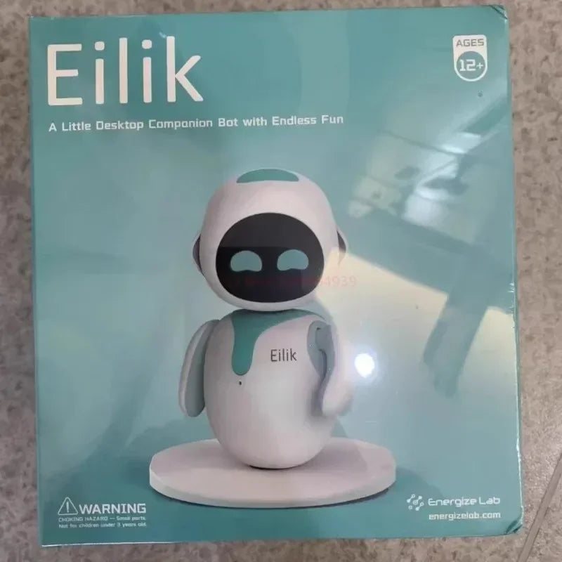 Smart Robot Home Ai Interactive Robots Emo Accompany Spanish Voice Electronic Toys Mini Desktop Compatible for Android Ios