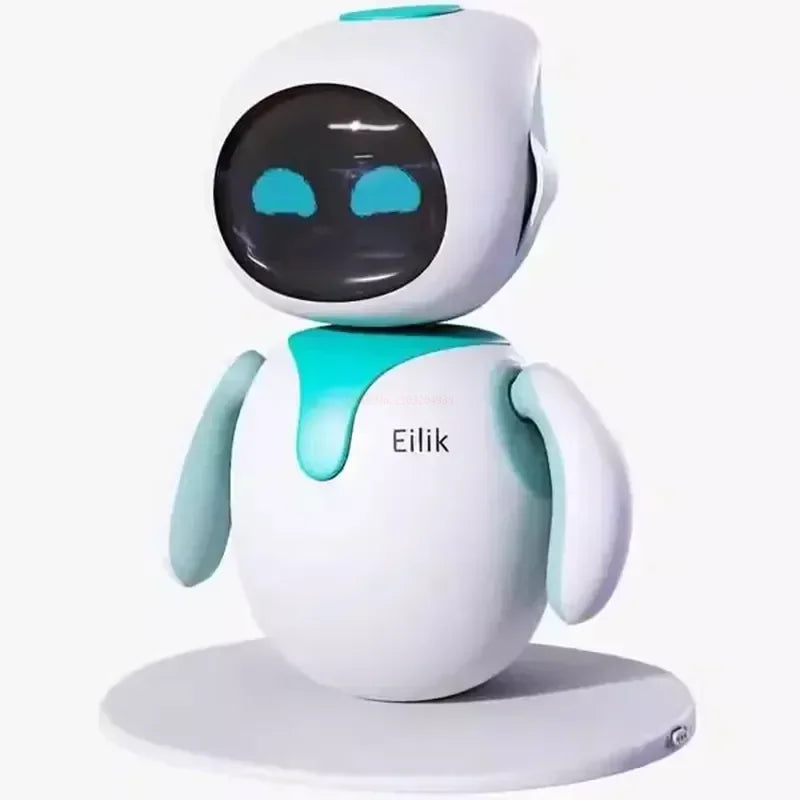 Smart Robot Home Ai Interactive Robots Emo Accompany Spanish Voice Electronic Toys Mini Desktop Compatible for Android Ios