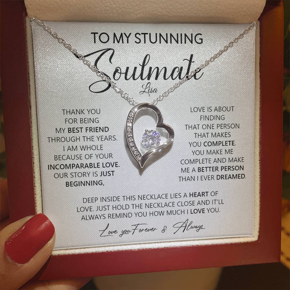 To My Stunning Soulmate | With Personalization