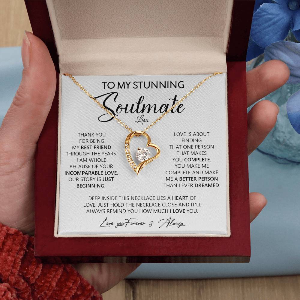 To My Stunning Soulmate | With Personalization