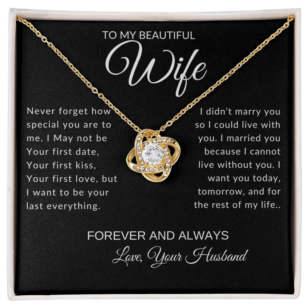 To My Beautiful Wife