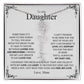 To My Daughter Personalize Name and Birth Flower