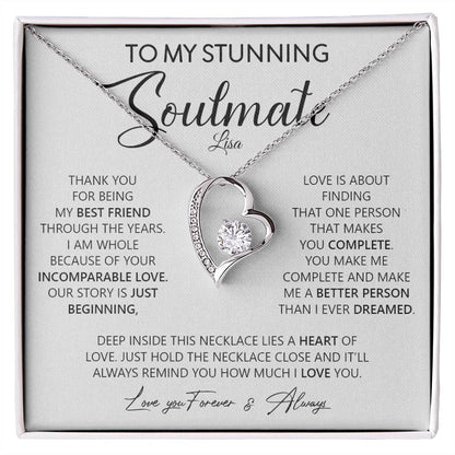 To My Stunning Soulmate | With Personalization