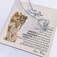 To My Daughter Forever Love Necklace