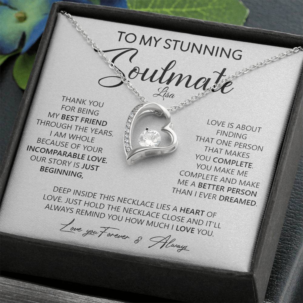 To My Stunning Soulmate | With Personalization