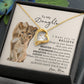 To My Daughter Forever Love Necklace