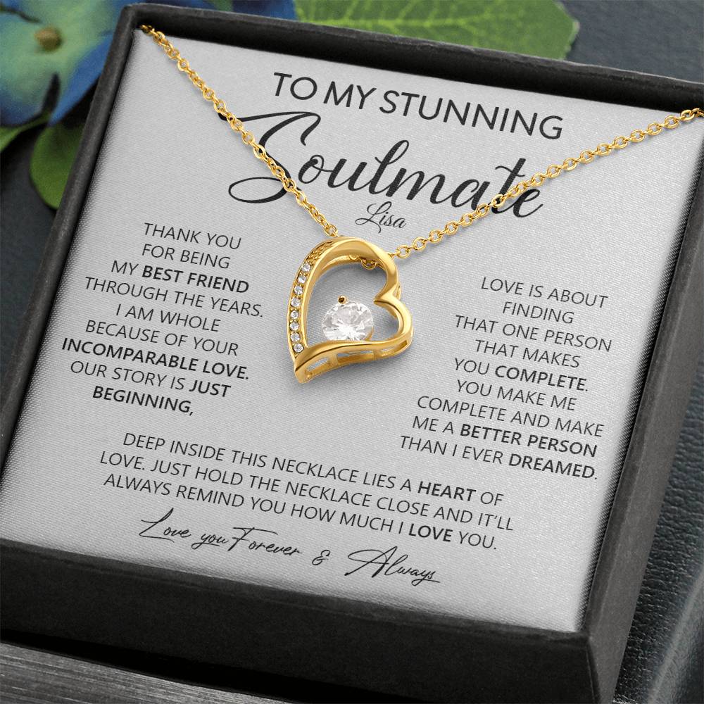 To My Stunning Soulmate | With Personalization