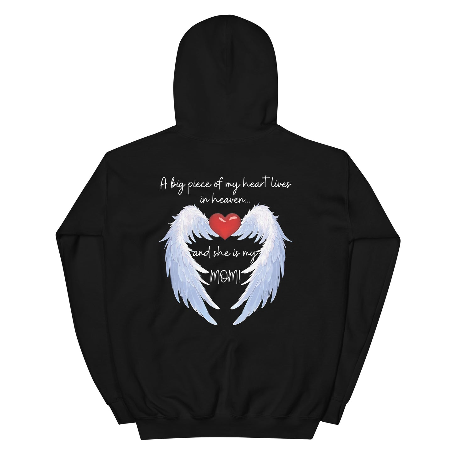 "Heavenly Heart Mom" Tribute Hoodie Unisex Hoodie