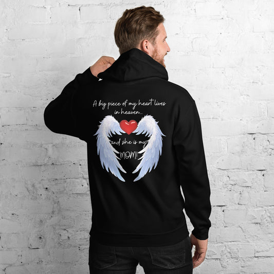 "Heavenly Heart Mom" Tribute Hoodie Unisex Hoodie