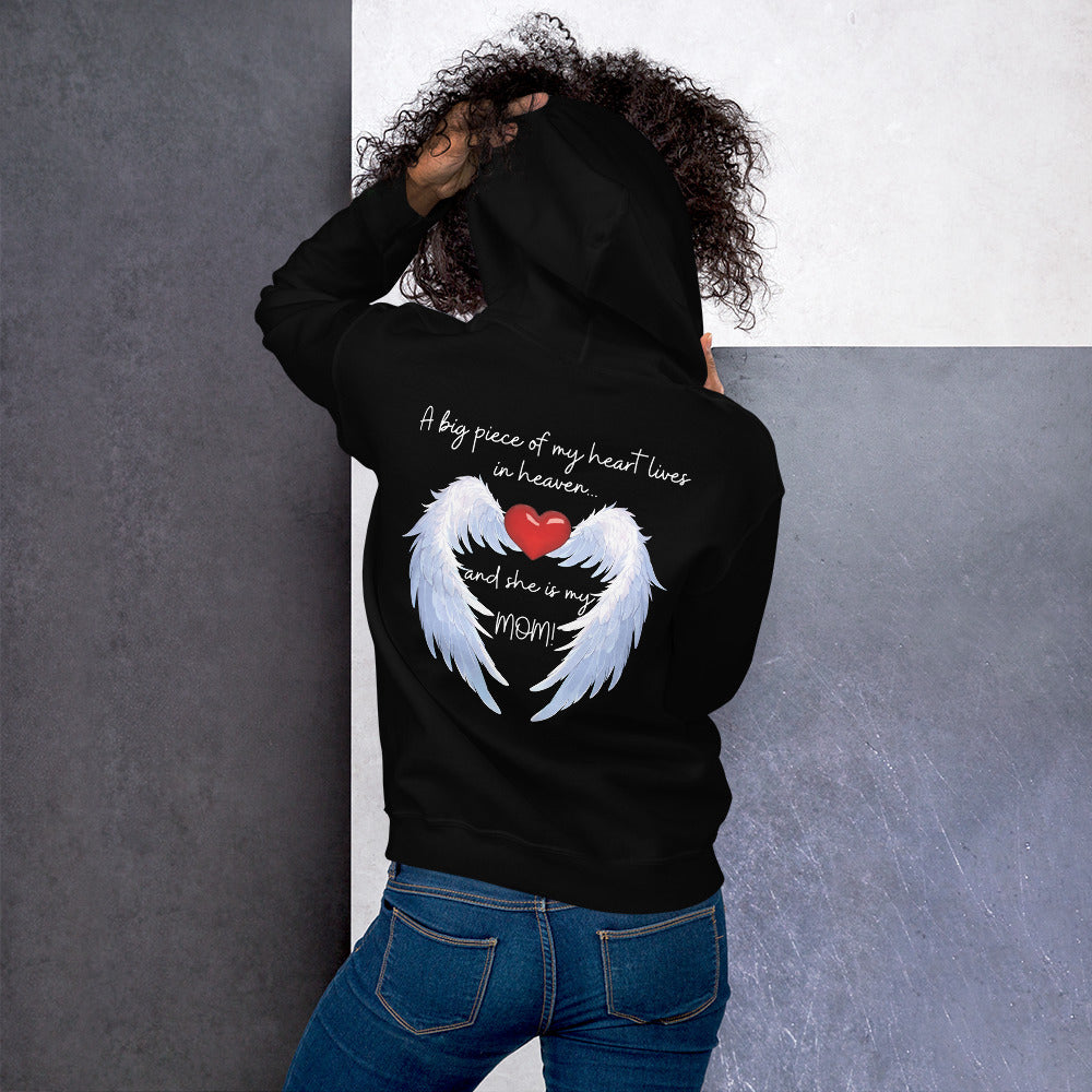 "Heavenly Heart Mom" Tribute Hoodie Unisex Hoodie