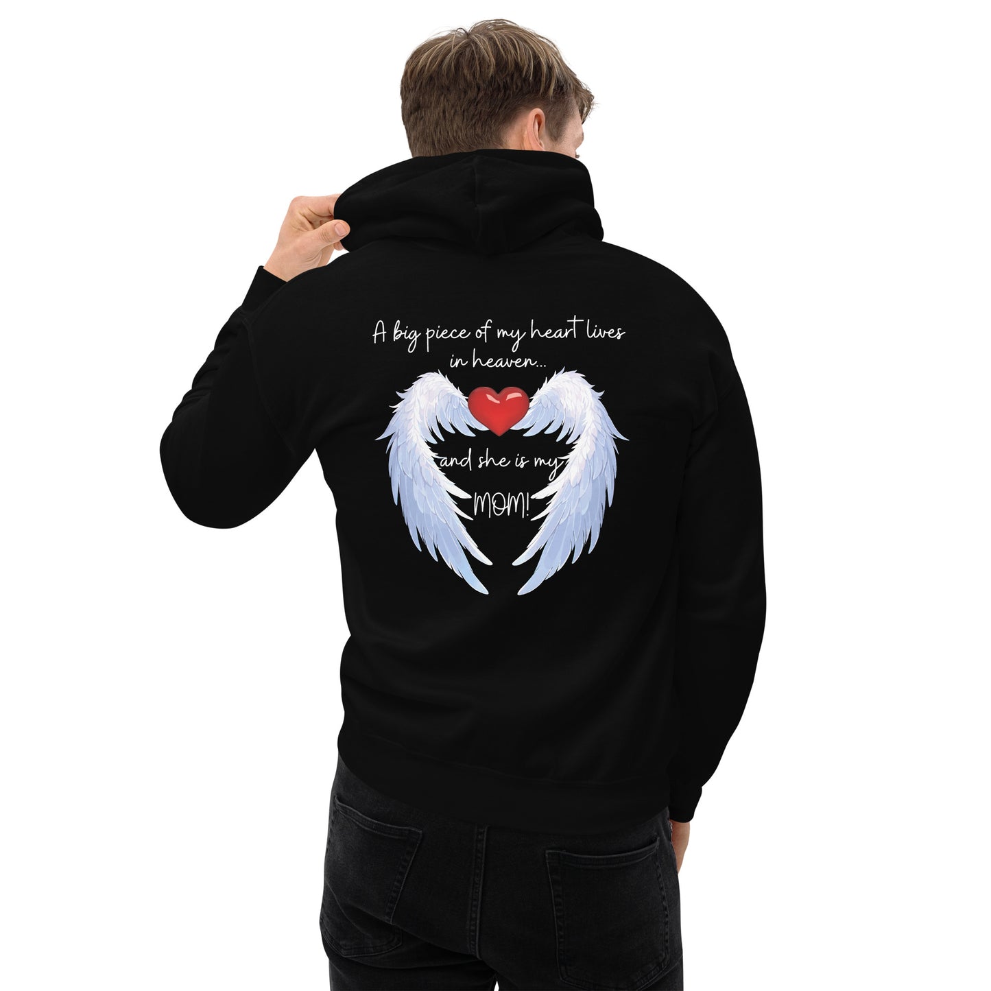 "Heavenly Heart Mom" Tribute Hoodie Unisex Hoodie