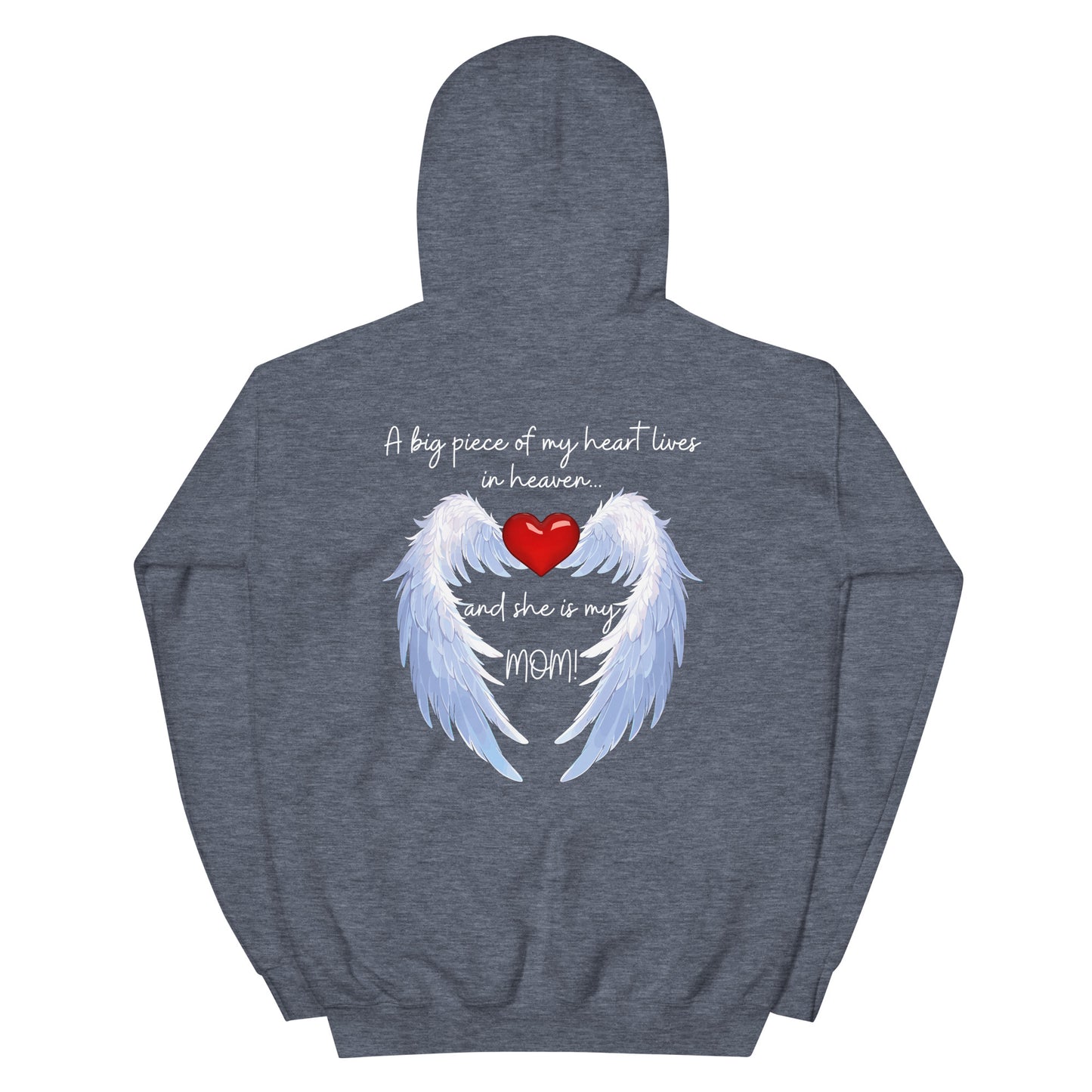 "Heavenly Heart Mom" Tribute Hoodie Unisex Hoodie