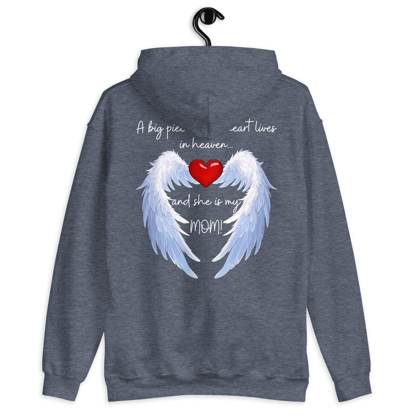 "Heavenly Heart Mom" Tribute Hoodie Unisex Hoodie