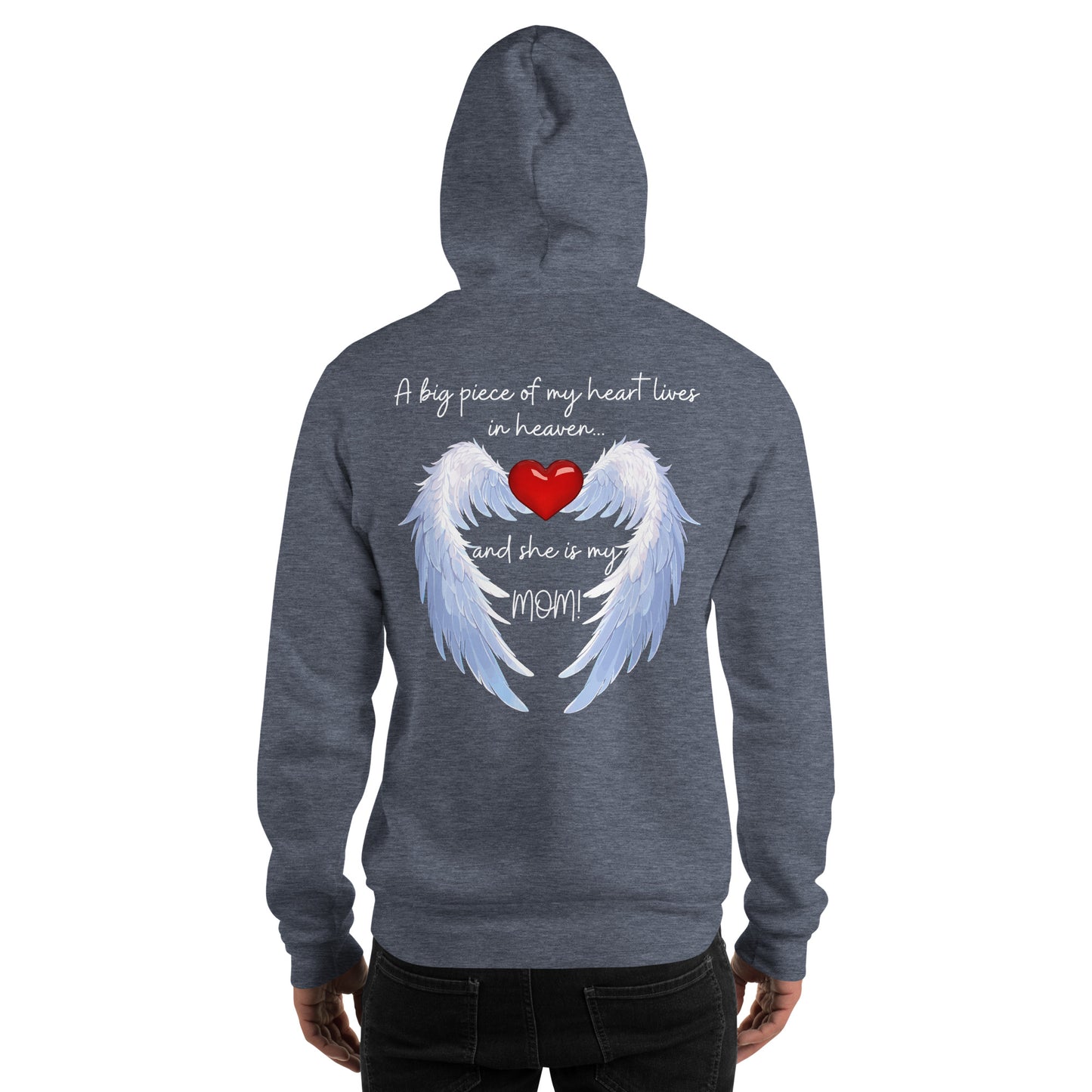 "Heavenly Heart Mom" Tribute Hoodie Unisex Hoodie