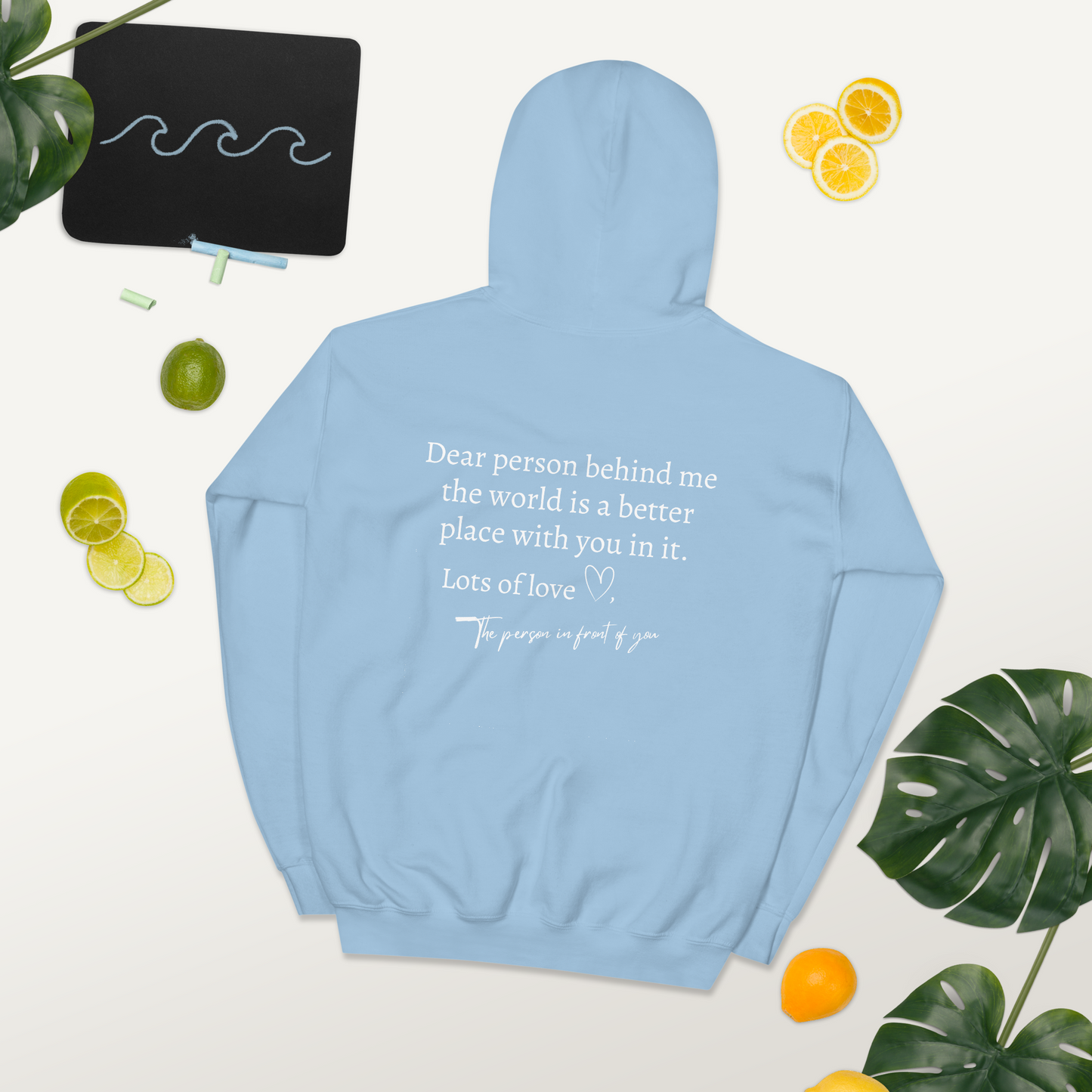 "Dear Person Behind Me" Unisex Hoodie