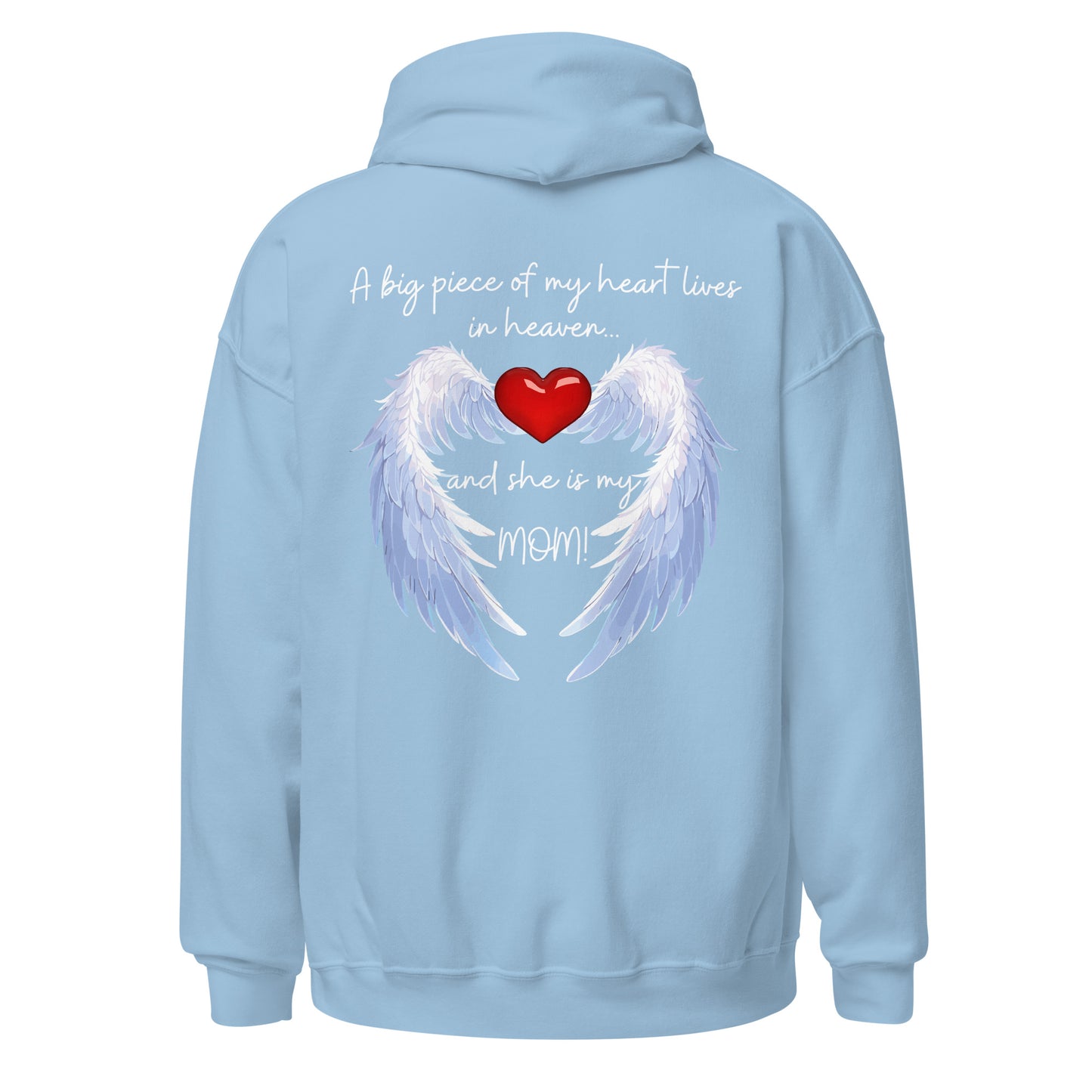 "Heavenly Heart Mom" Tribute Hoodie Unisex Hoodie