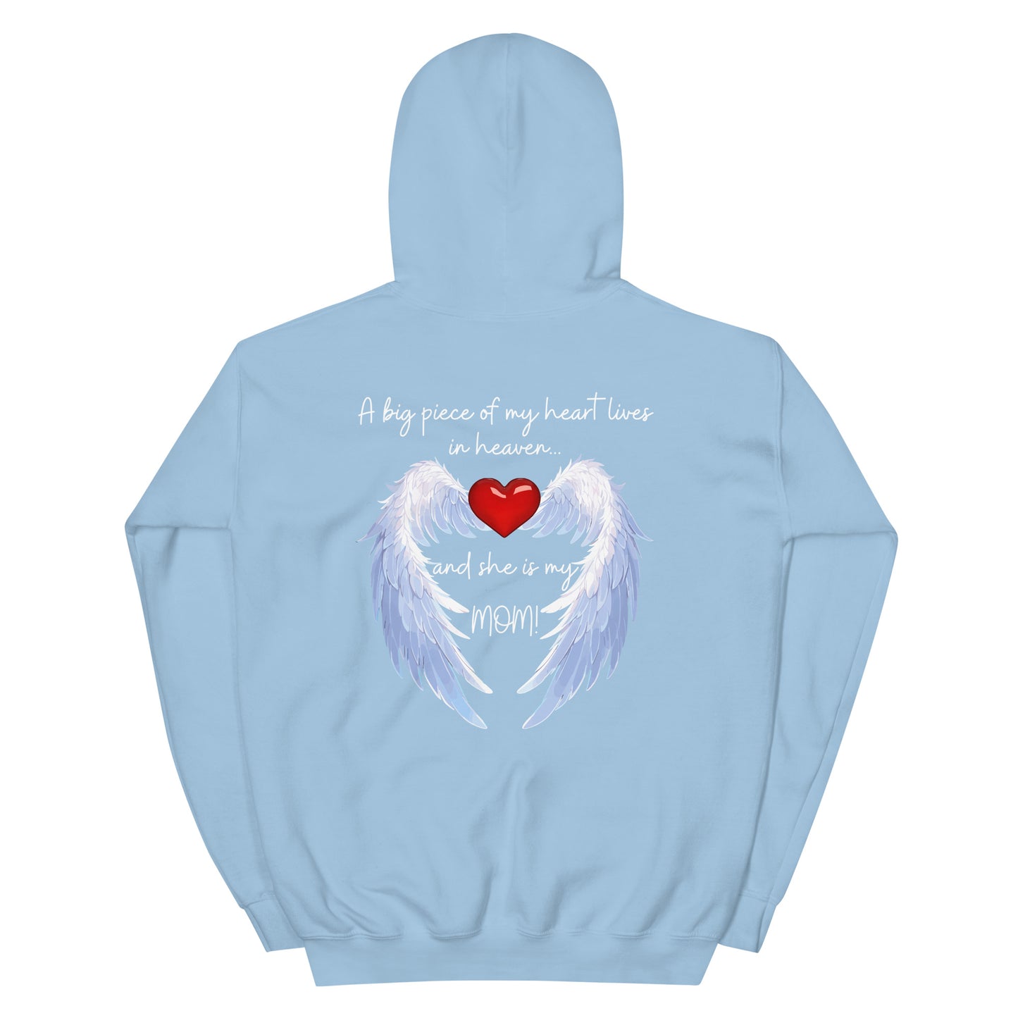 "Heavenly Heart Mom" Tribute Hoodie Unisex Hoodie