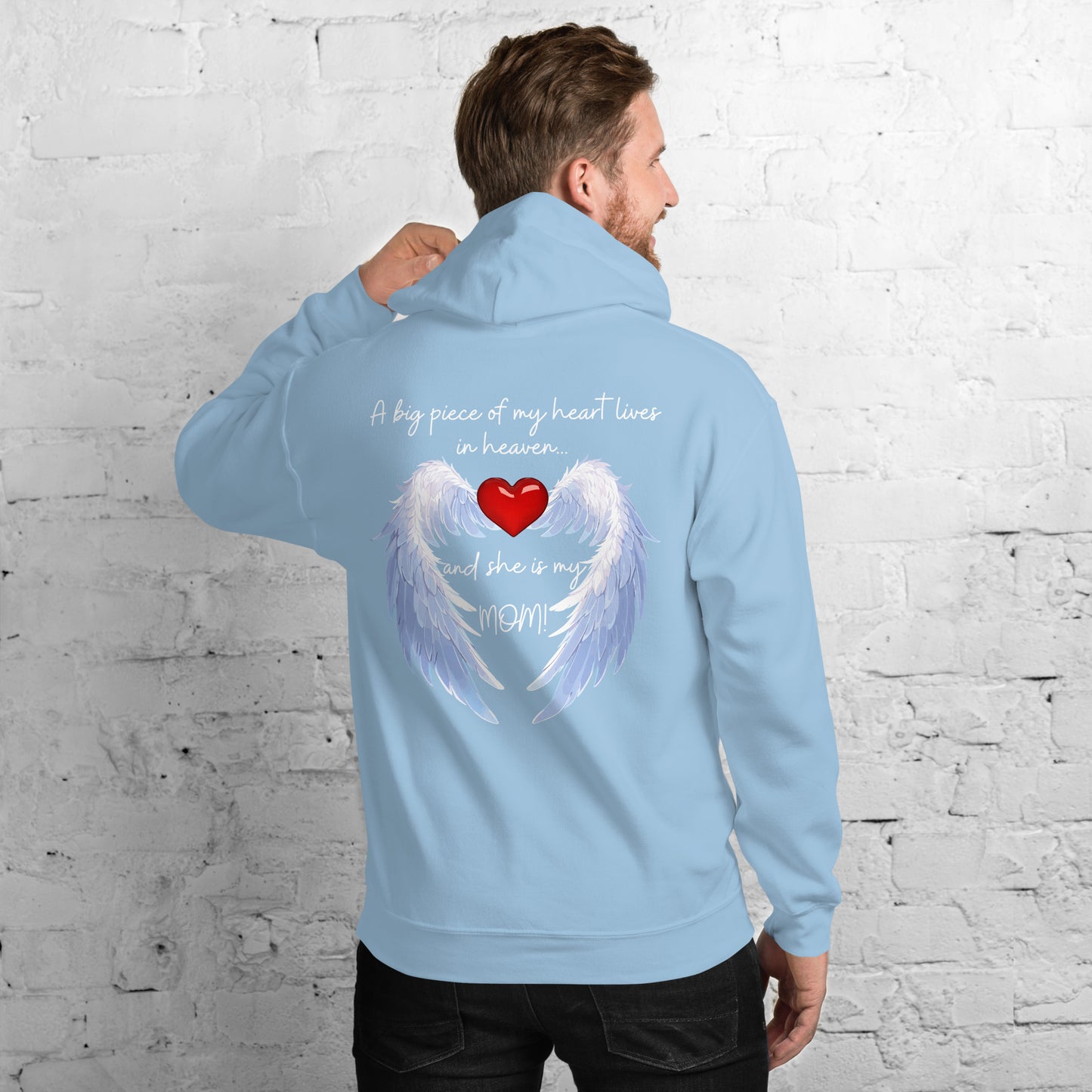 "Heavenly Heart Mom" Tribute Hoodie Unisex Hoodie