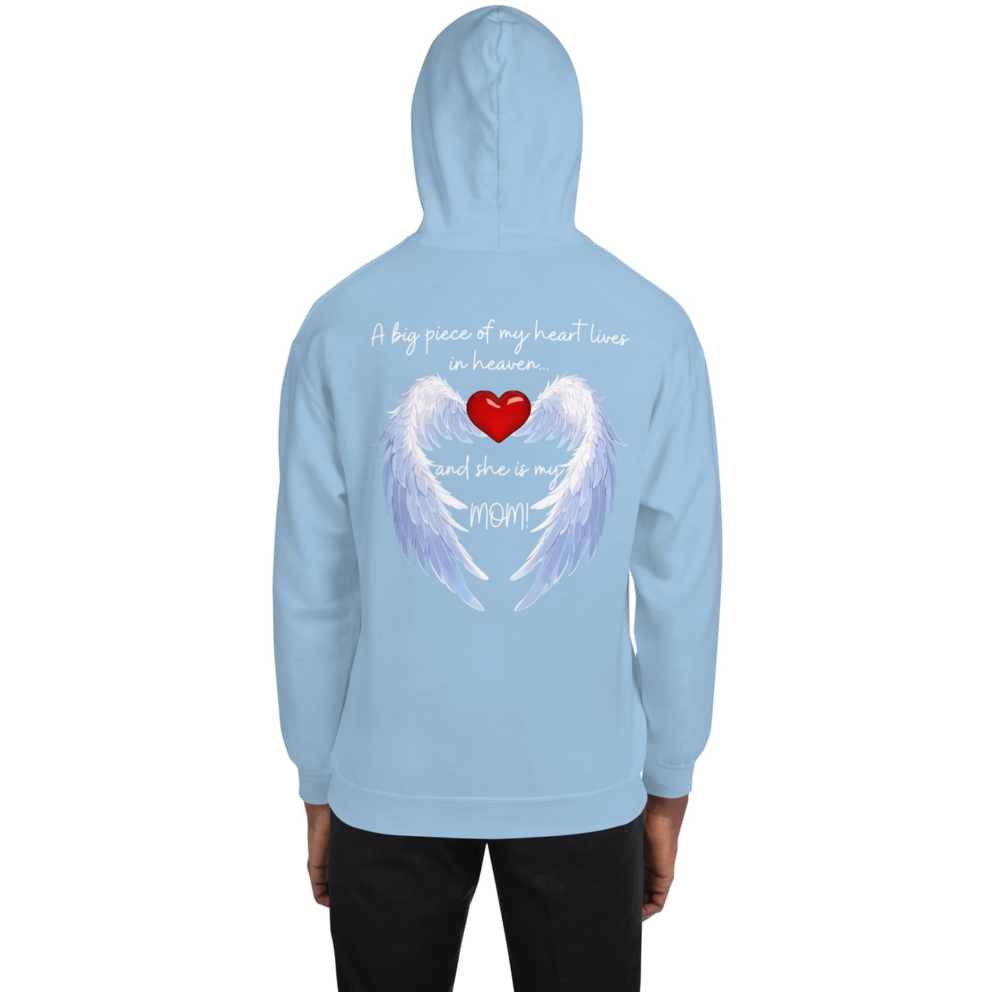 "Heavenly Heart Mom" Tribute Hoodie Unisex Hoodie