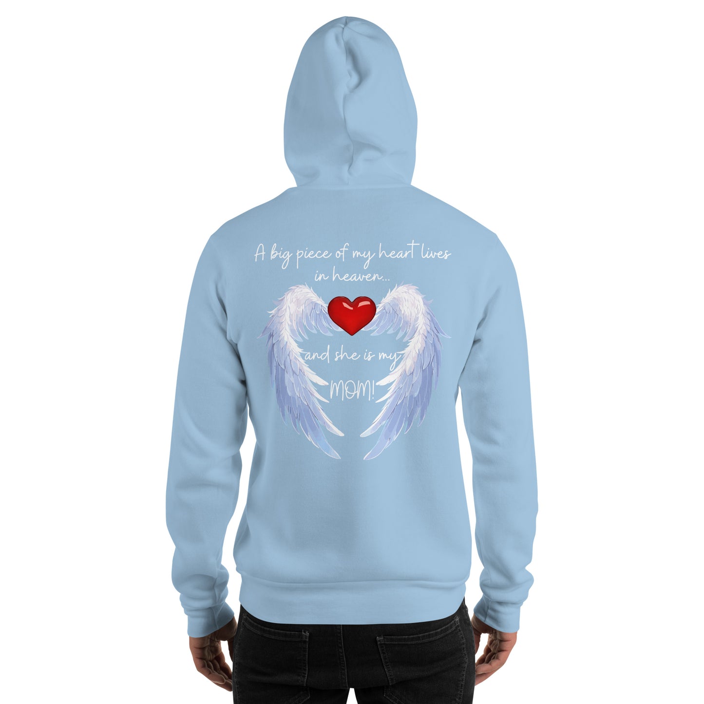 "Heavenly Heart Mom" Tribute Hoodie Unisex Hoodie