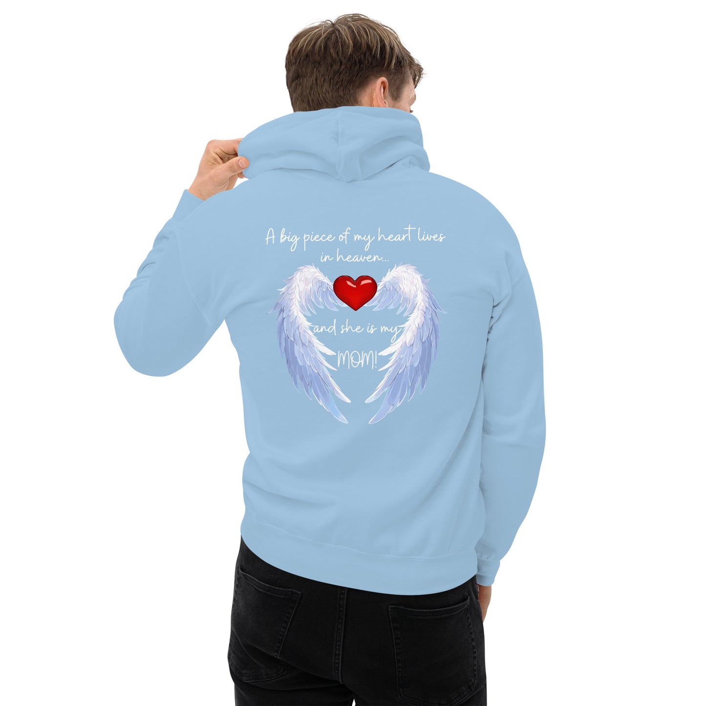 "Heavenly Heart Mom" Tribute Hoodie Unisex Hoodie