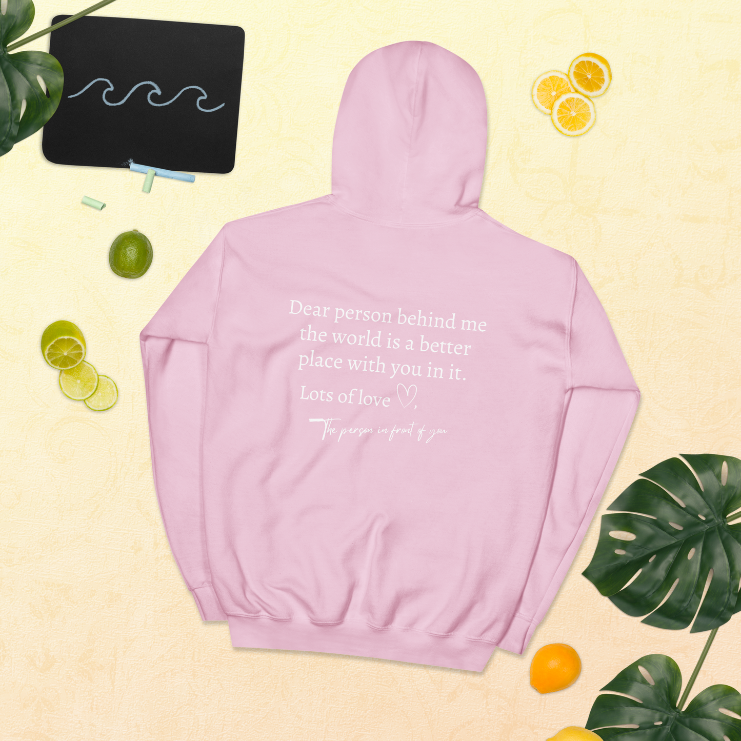 "Dear Person Behind Me" Unisex Hoodie