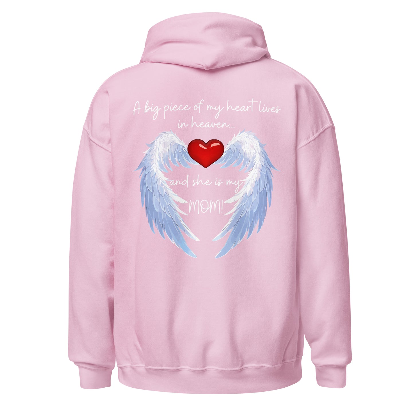 "Heavenly Heart Mom" Tribute Hoodie Unisex Hoodie