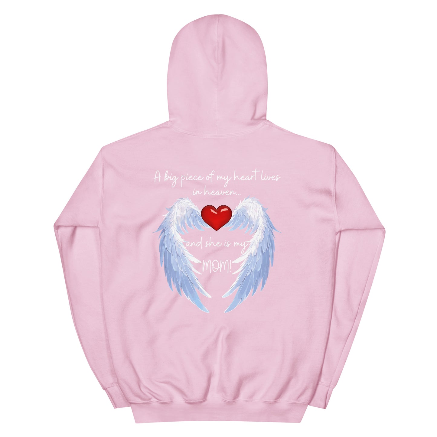 "Heavenly Heart Mom" Tribute Hoodie Unisex Hoodie