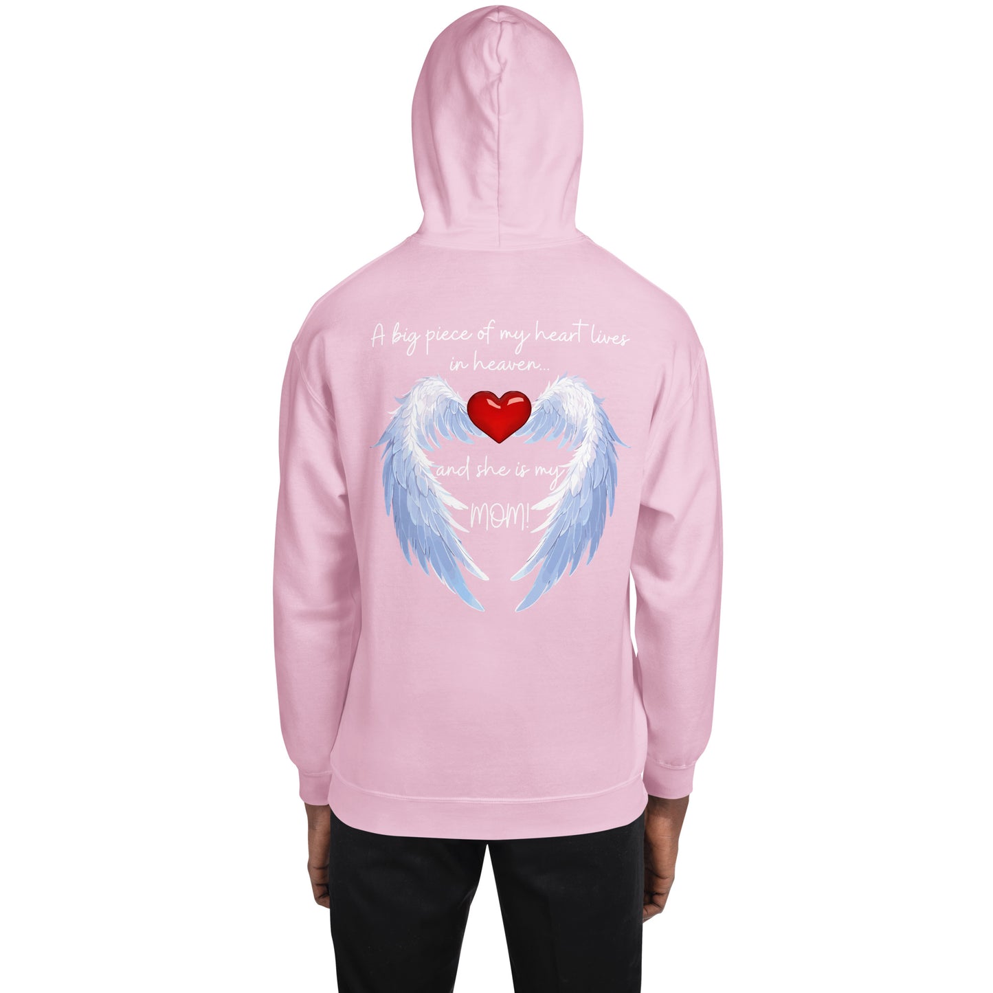 "Heavenly Heart Mom" Tribute Hoodie Unisex Hoodie