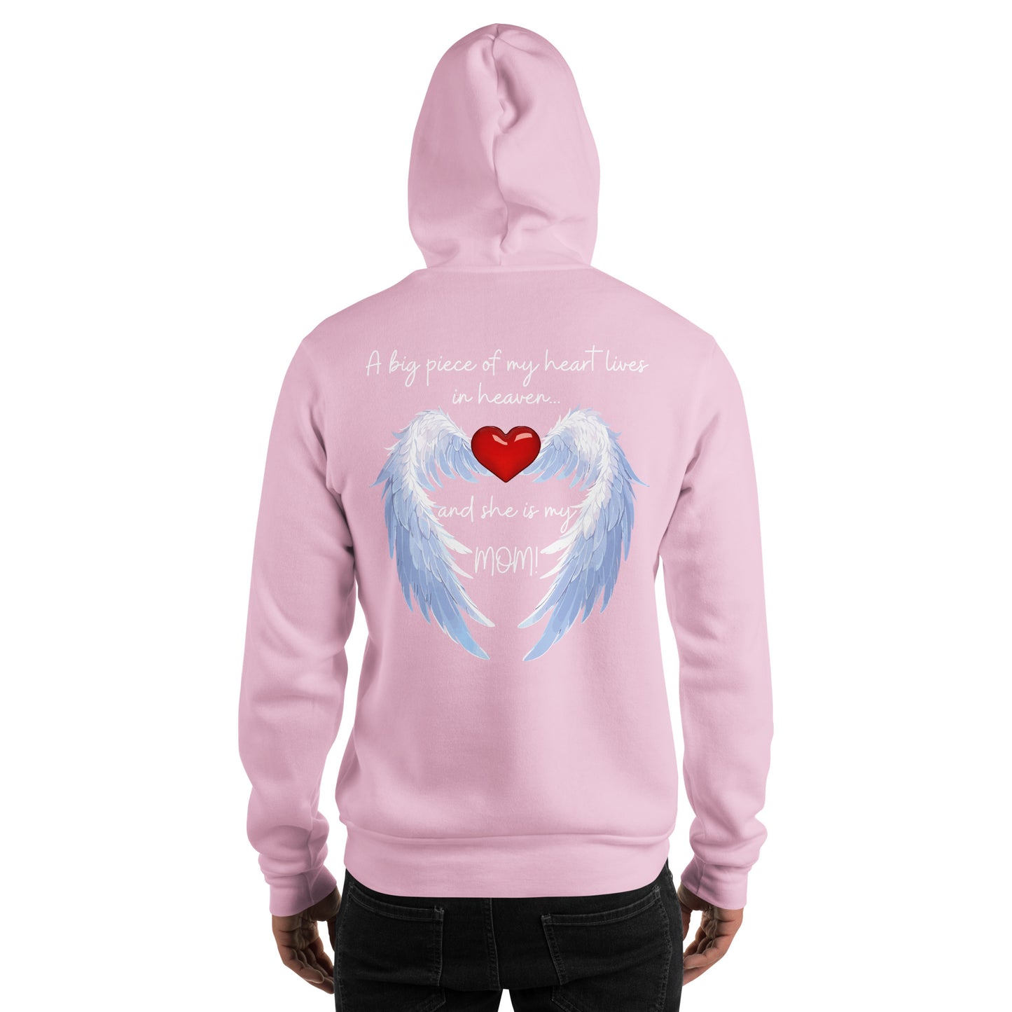 "Heavenly Heart Mom" Tribute Hoodie Unisex Hoodie