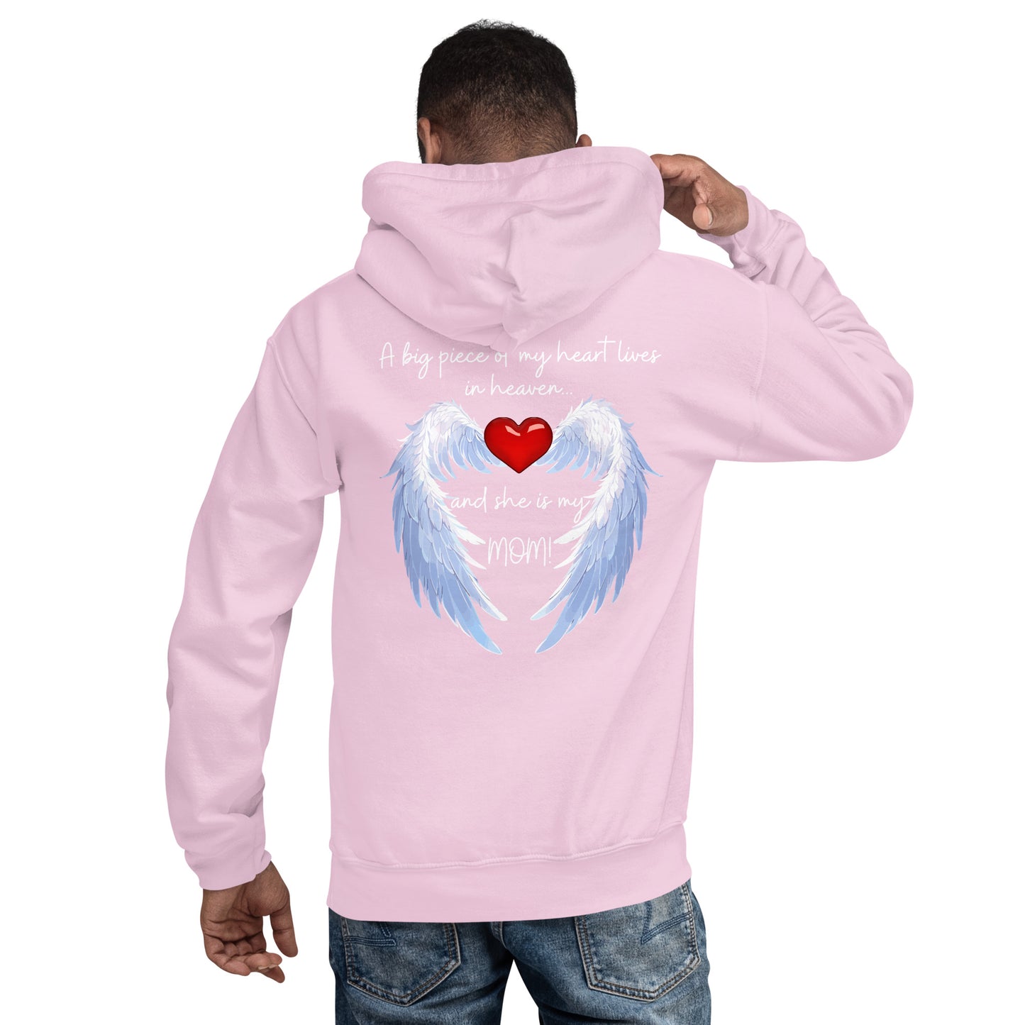 "Heavenly Heart Mom" Tribute Hoodie Unisex Hoodie