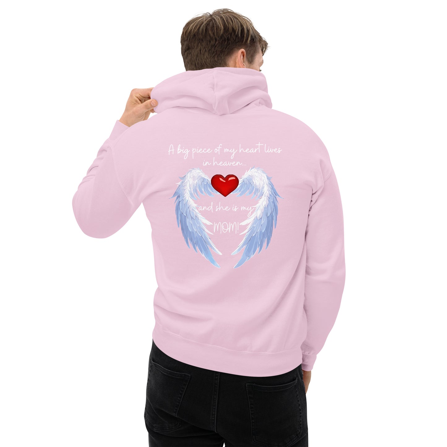 "Heavenly Heart Mom" Tribute Hoodie Unisex Hoodie