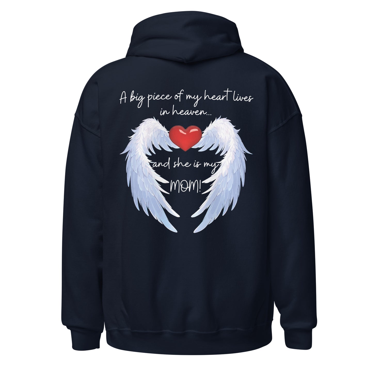 "Heavenly Heart Mom" Tribute Hoodie Unisex Hoodie