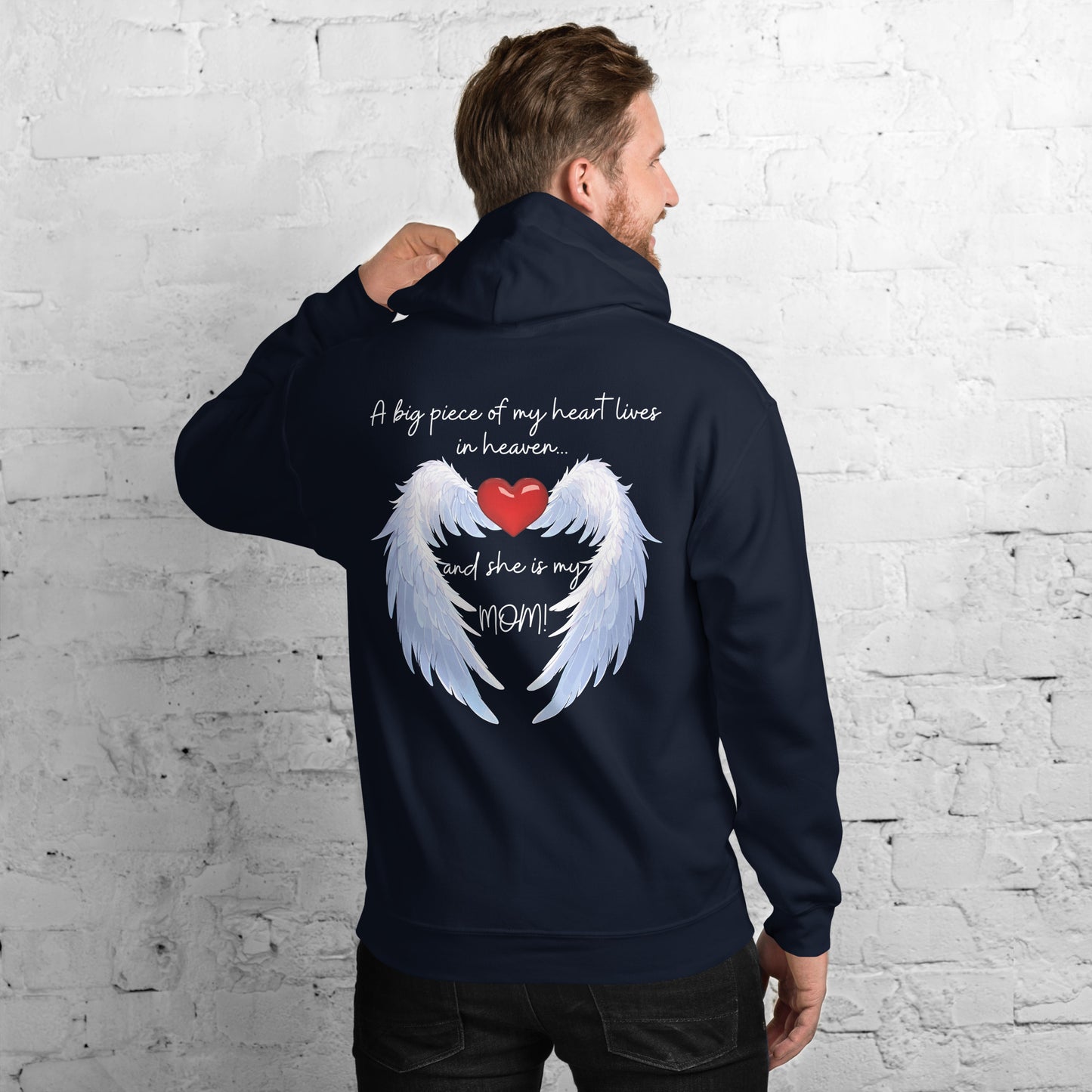 "Heavenly Heart Mom" Tribute Hoodie Unisex Hoodie