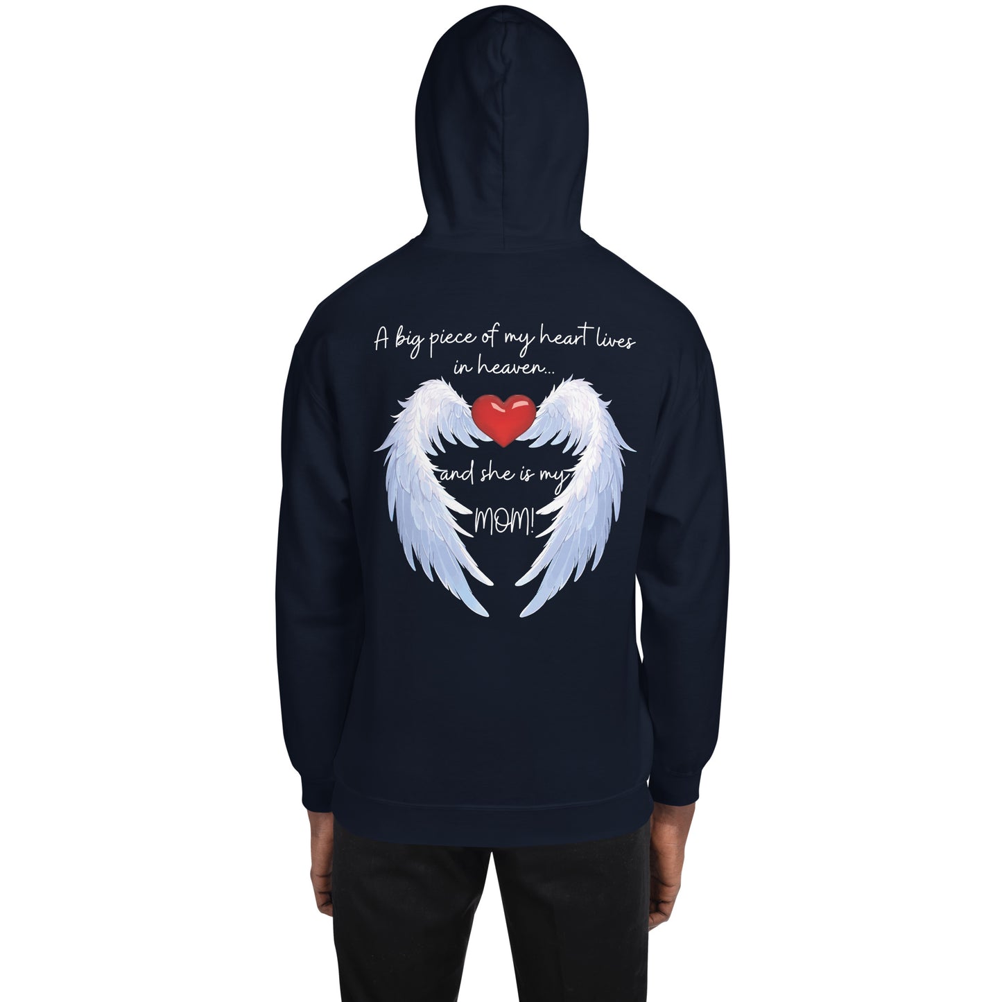 "Heavenly Heart Mom" Tribute Hoodie Unisex Hoodie