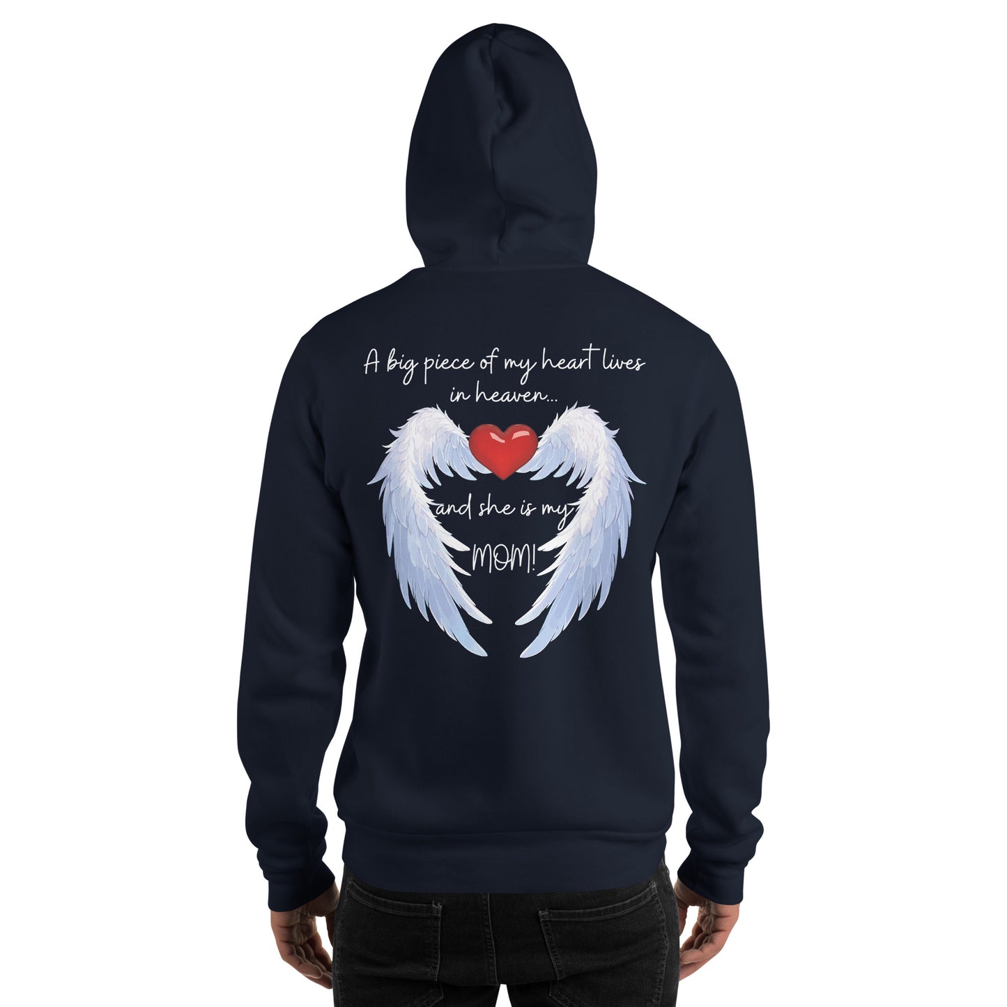 "Heavenly Heart Mom" Tribute Hoodie Unisex Hoodie