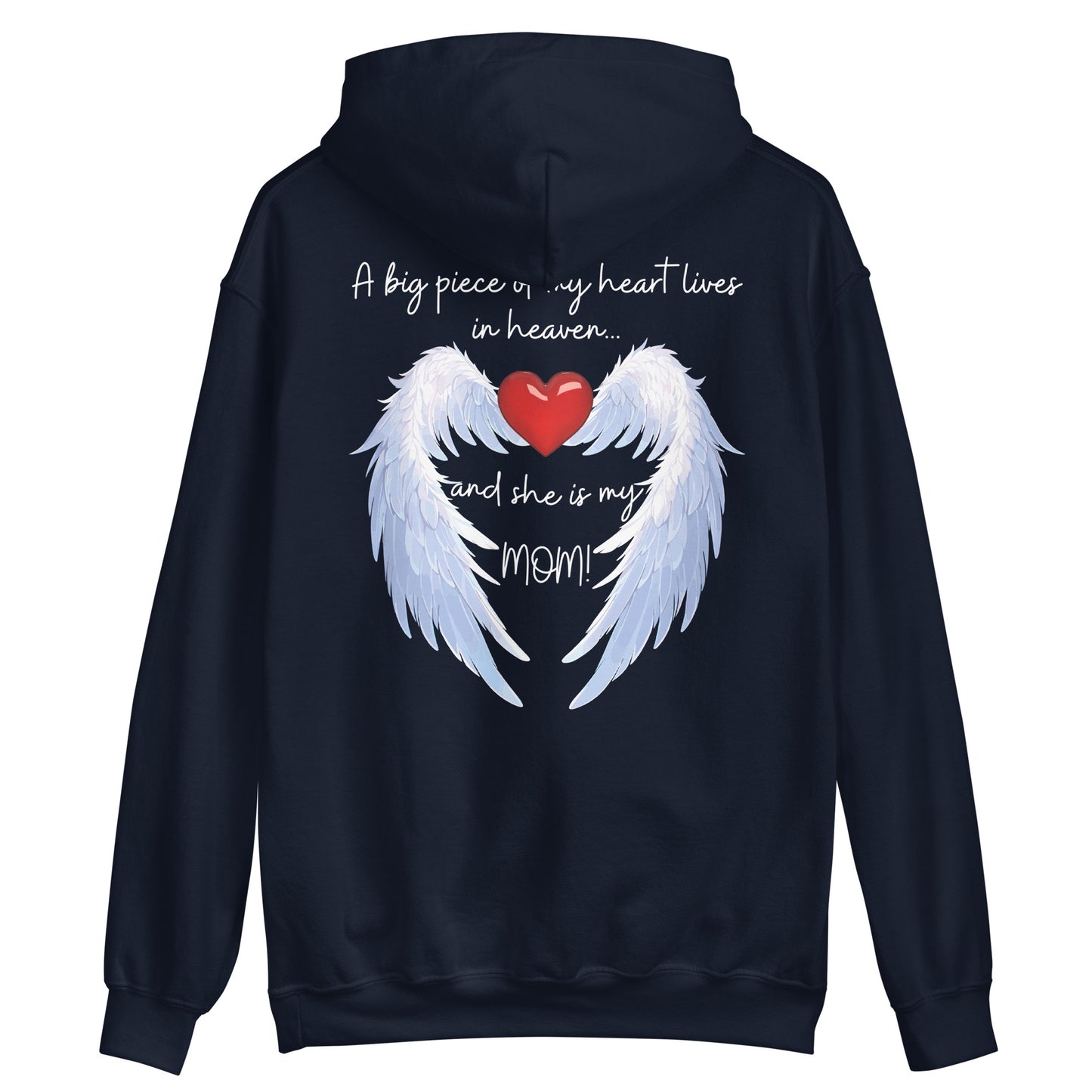 "Heavenly Heart Mom" Tribute Hoodie Unisex Hoodie