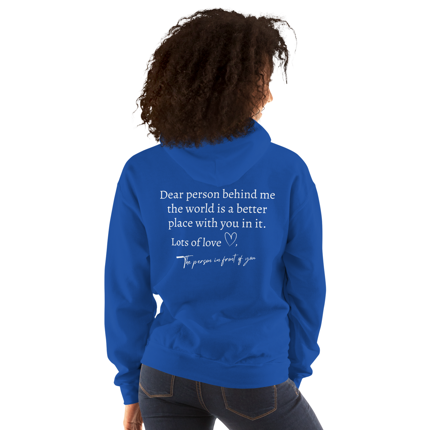 "Dear Person Behind Me" Unisex Hoodie