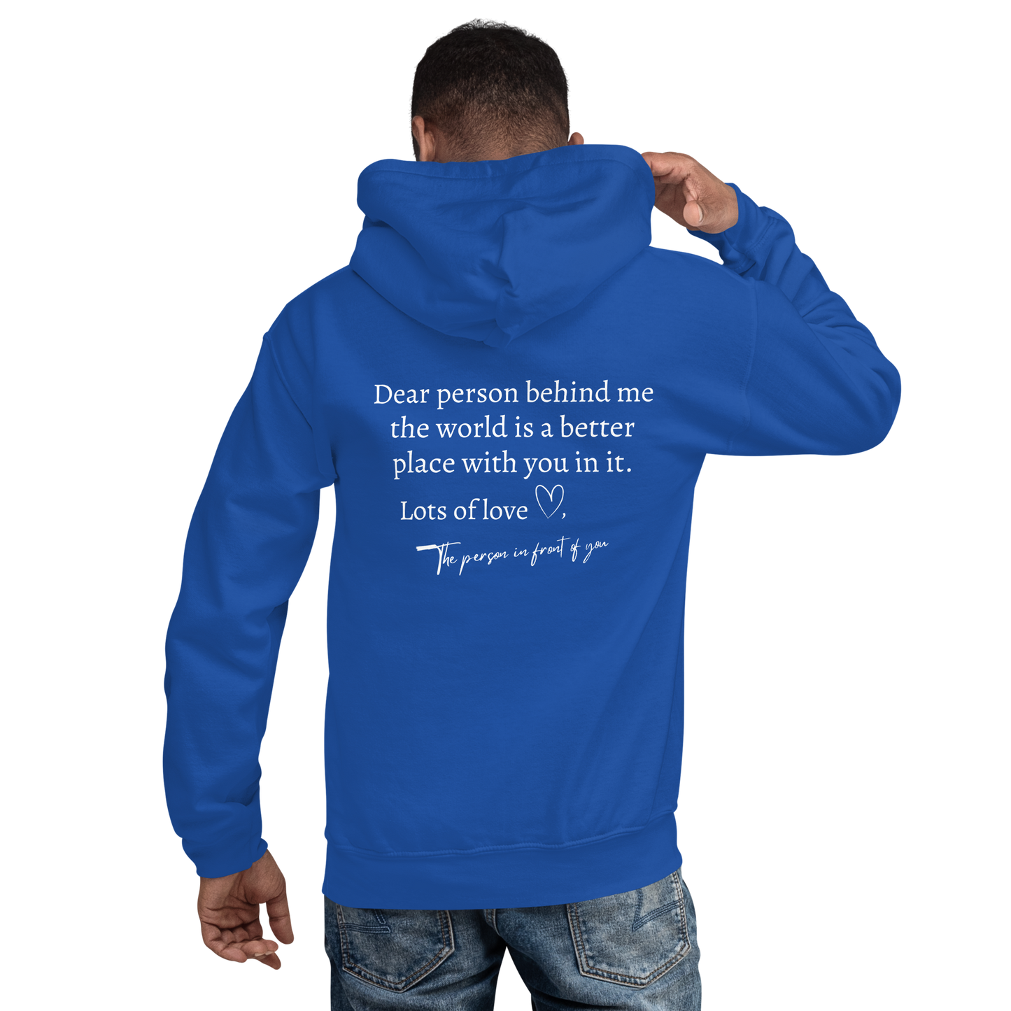 "Dear Person Behind Me" Unisex Hoodie