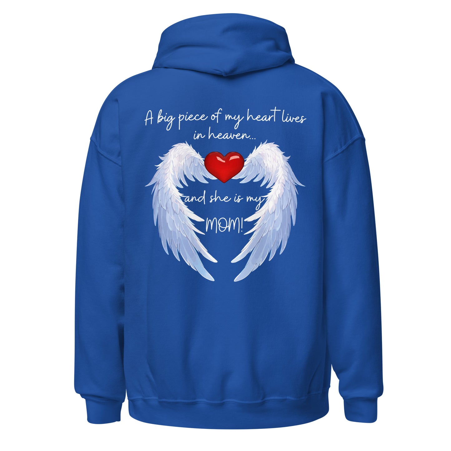 "Heavenly Heart Mom" Tribute Hoodie Unisex Hoodie