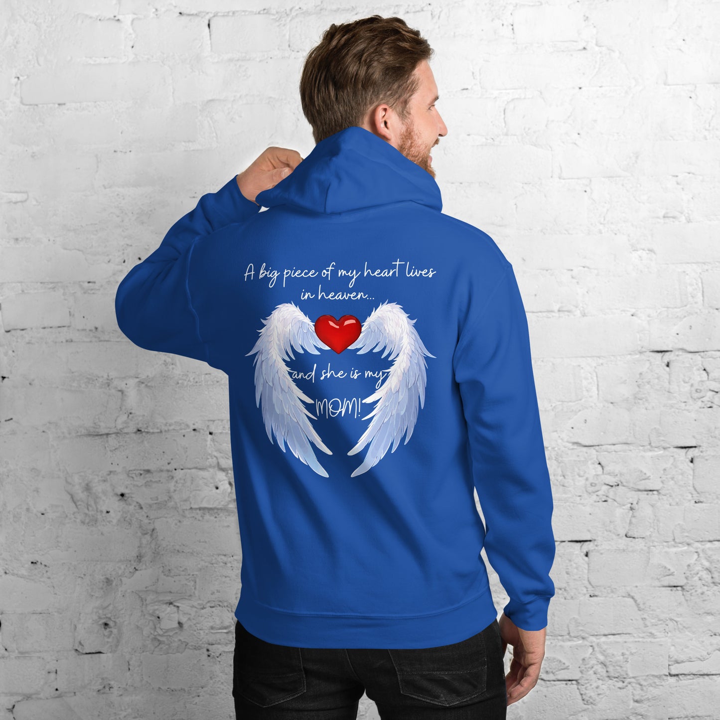 "Heavenly Heart Mom" Tribute Hoodie Unisex Hoodie