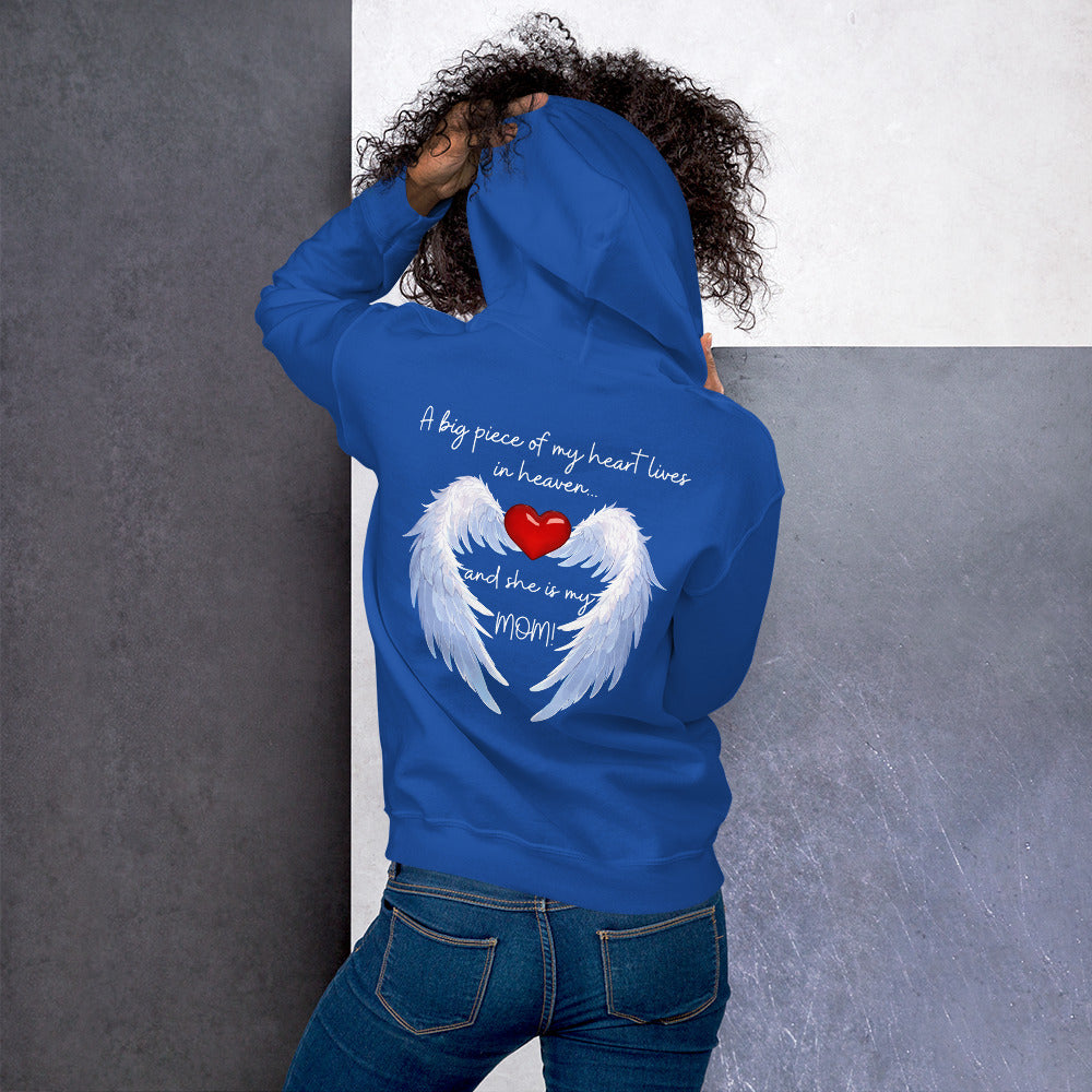 "Heavenly Heart Mom" Tribute Hoodie Unisex Hoodie