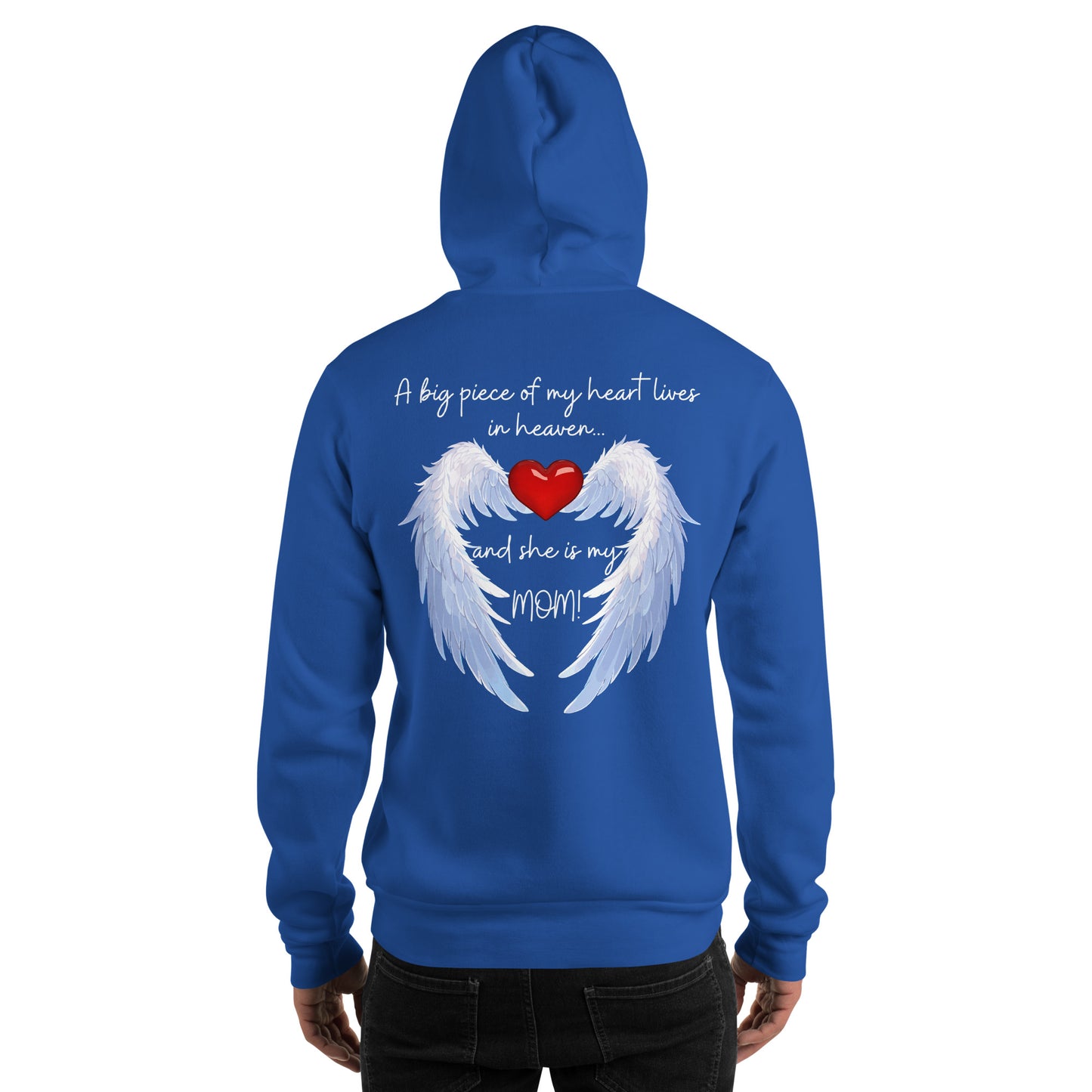 "Heavenly Heart Mom" Tribute Hoodie Unisex Hoodie