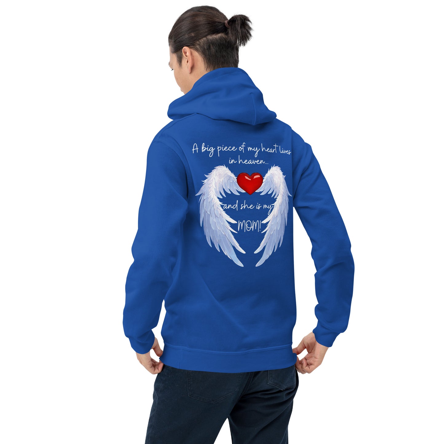 "Heavenly Heart Mom" Tribute Hoodie Unisex Hoodie