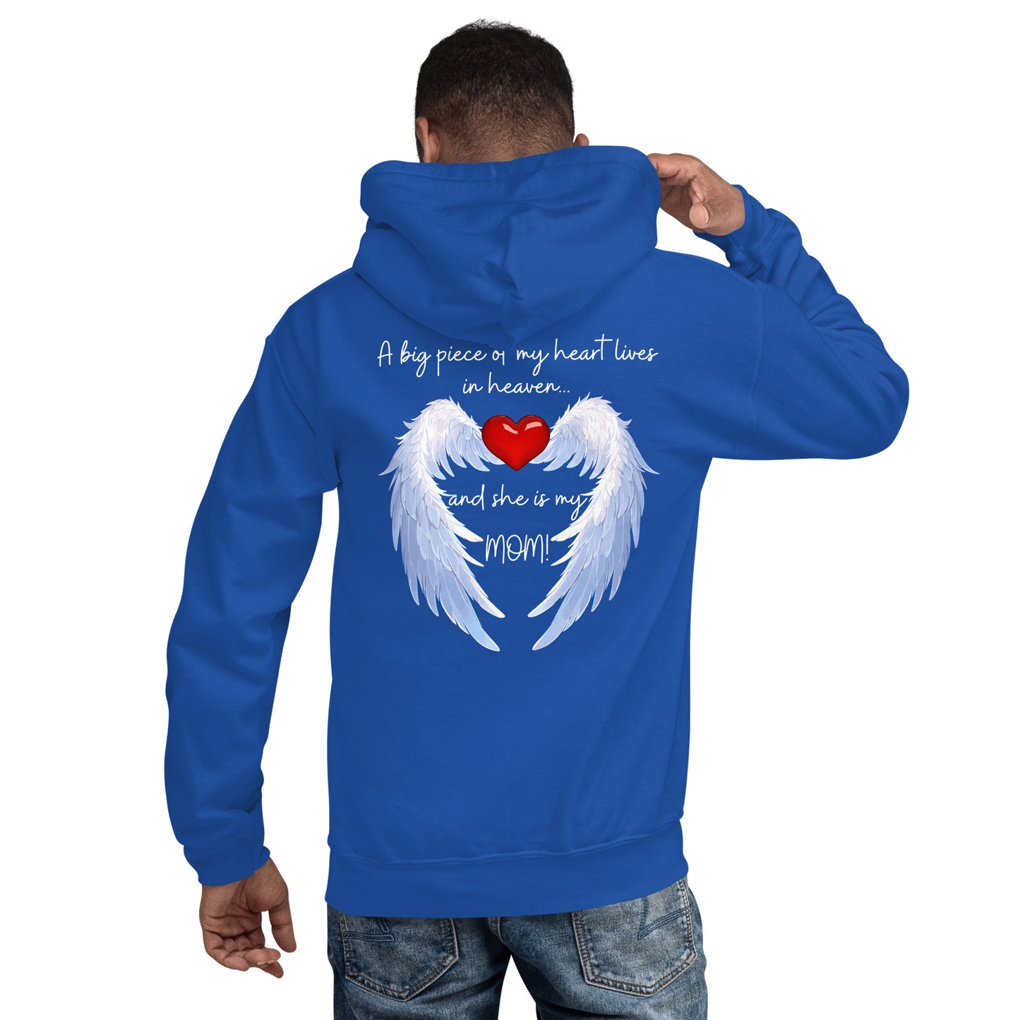 "Heavenly Heart Mom" Tribute Hoodie Unisex Hoodie