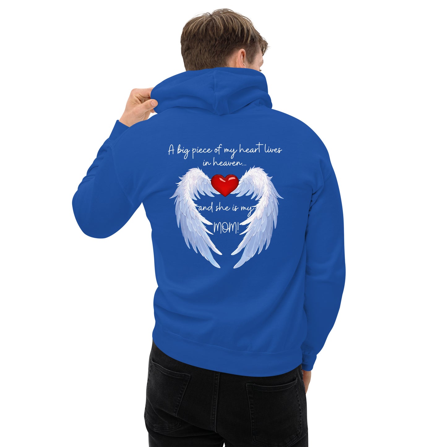 "Heavenly Heart Mom" Tribute Hoodie Unisex Hoodie