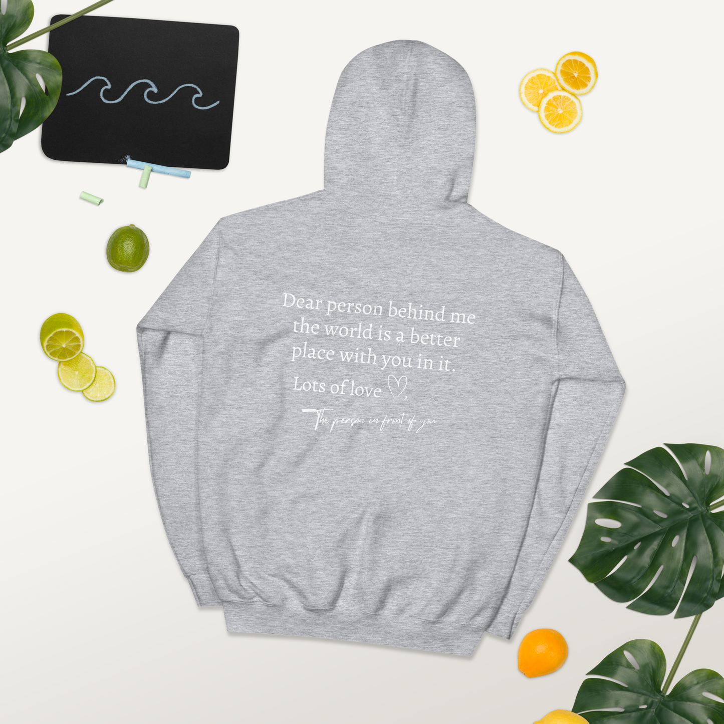 "Dear Person Behind Me" Unisex Hoodie