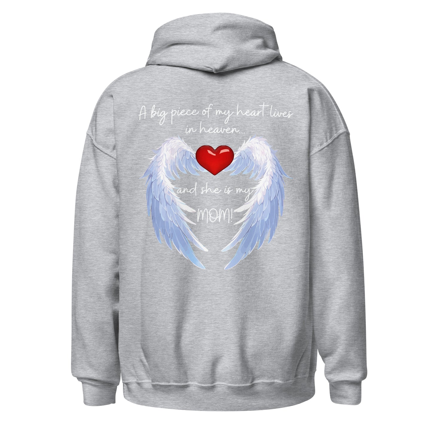 "Heavenly Heart Mom" Tribute Hoodie Unisex Hoodie