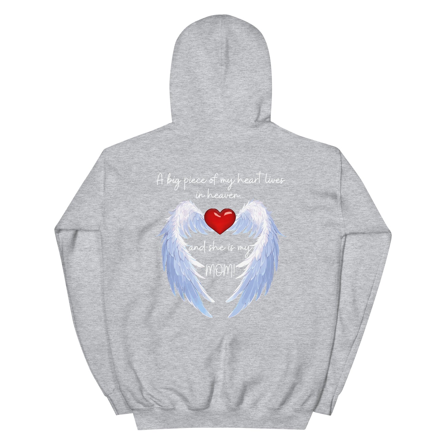 "Heavenly Heart Mom" Tribute Hoodie Unisex Hoodie