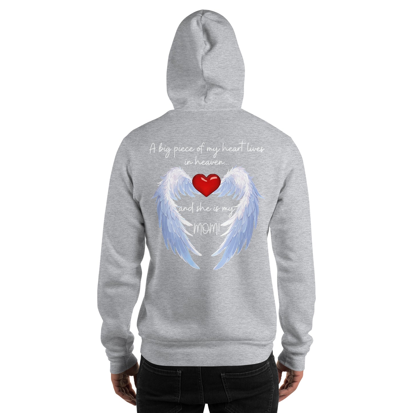 "Heavenly Heart Mom" Tribute Hoodie Unisex Hoodie